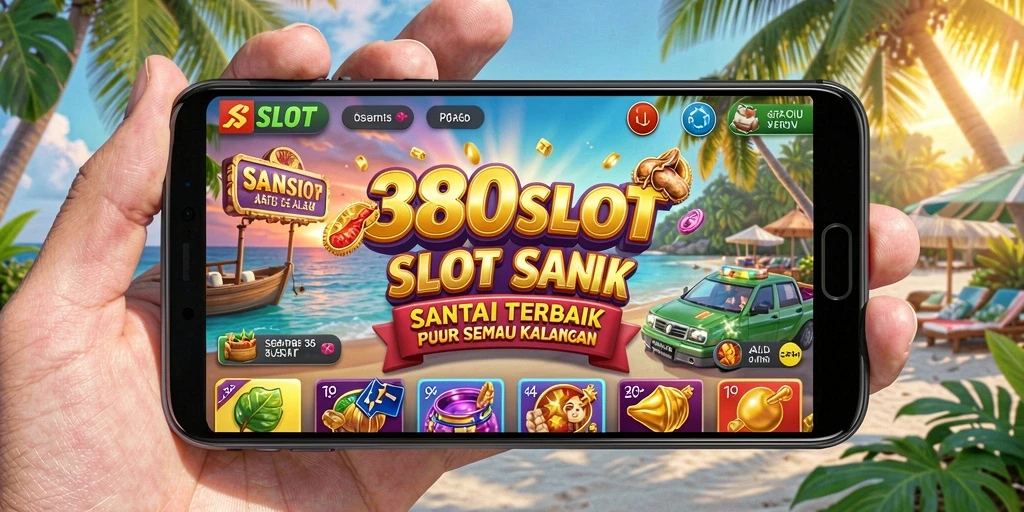 Tampilan utama <strong>380SLOT</strong> menunjukkan gameplay yang menyenangkan dan penuh warna.