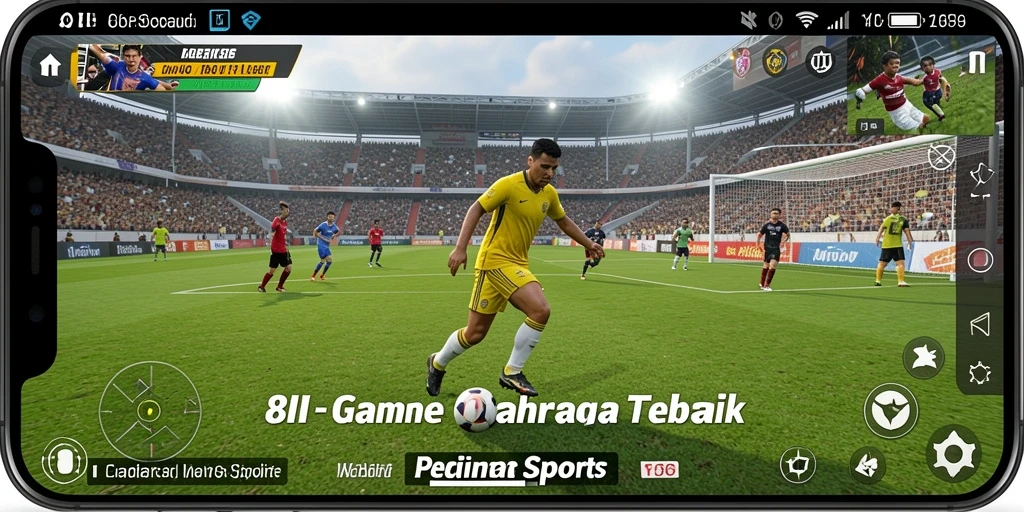 Gambaran gameplay menarik di 8II dengan beragam olahraga.