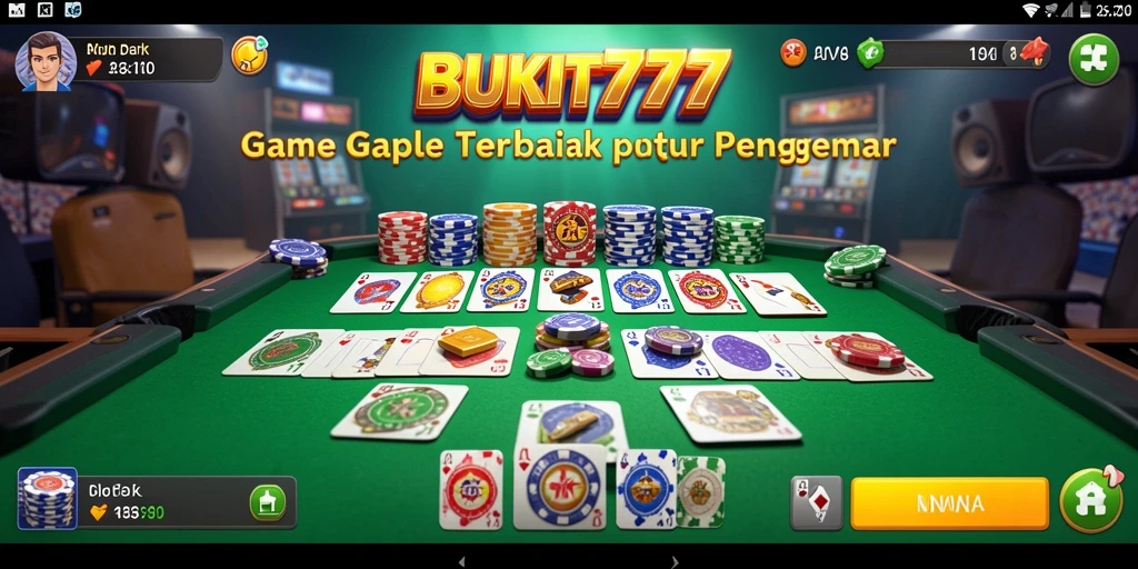 Tampilan gameplay BUKIT777 yang menarik dan seru.