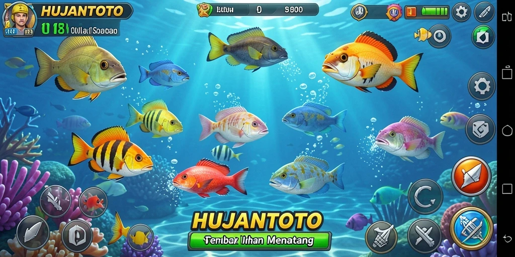 Tangkapan layar gameplay HUJANTOTO yang seru dan menantang.