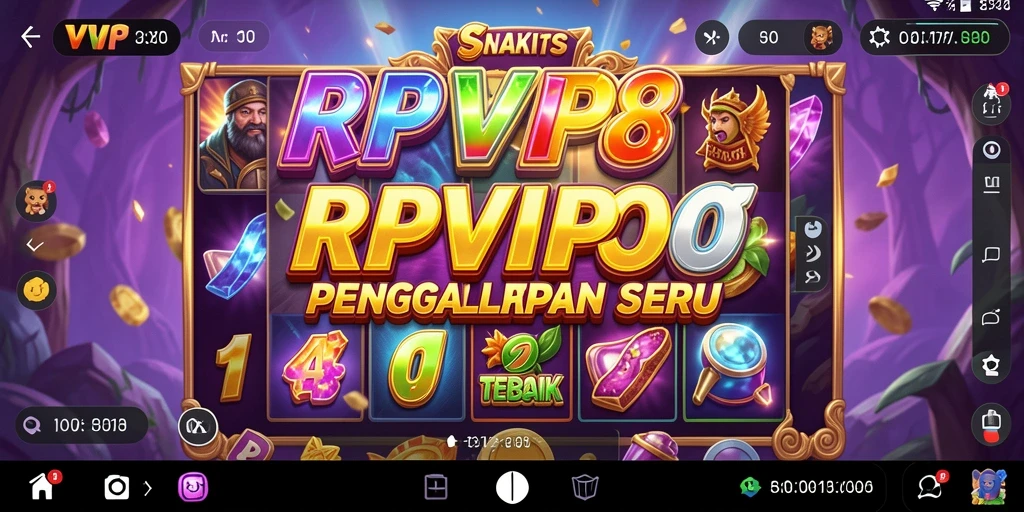 Screenshot RPVIP8 menampilkan gameplay Slot yang memikat dan menyenangkan.