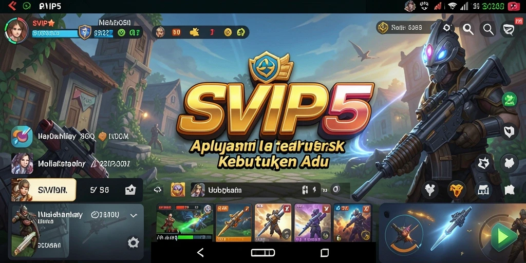 Tampilan aplikasi SVIP5 yang modern dan fungsional.