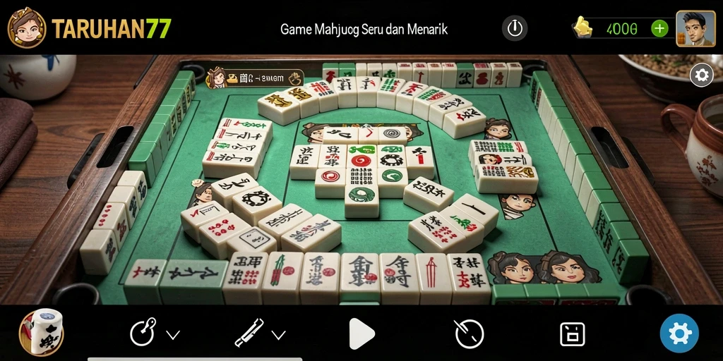 Tampilan gameplay TARUHAN77 yang menarik dan interaktif.