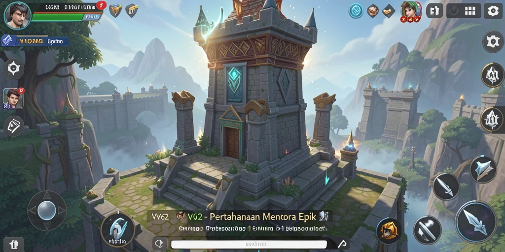 Menampilkan gameplay menara pertahanan yang strategis dan mendebarkan.